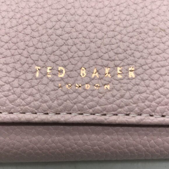 Ted Baker London Pink Wallet Maciey Bobble Small Leather Purse Barbie Core NWOT - Picture 4 of 16